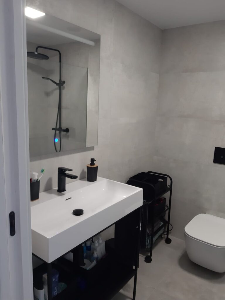 baño elegante efecto hormigón baño elegante efecto hormigón