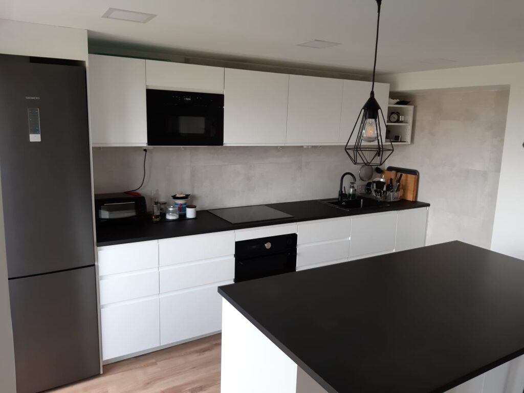 cocina elegante efecto hormigón cocina elegante efecto hormigón